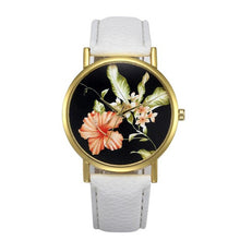 Load image into Gallery viewer, 2017 Fashion Women Flower Pattern Dress Watches Women&#39;s Casual Watch Ladies Quartz-watch Wristwatches relogio feminino #427