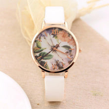 Load image into Gallery viewer, Fashion &amp; Casual Watch Women dragonfly Retro Leather Band Quartz Analog Wrist Watch 6 Colors Watches reloj hombre